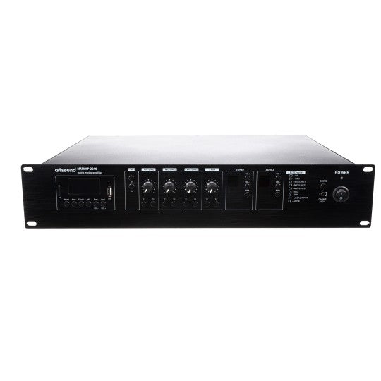 MATAMP-2240 | 2-zone matrix mixing amplifier