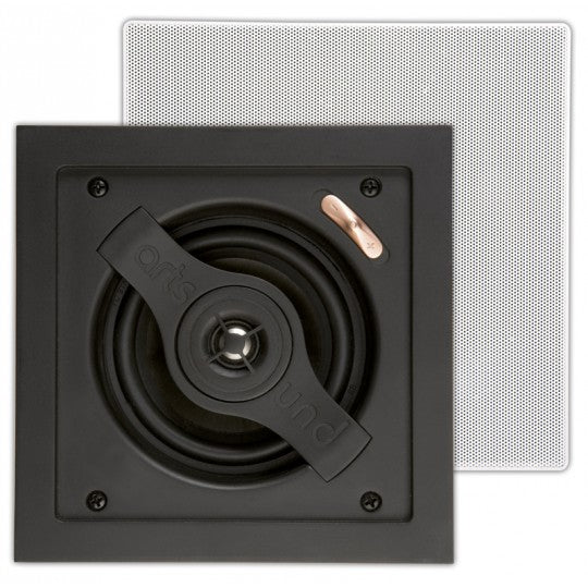 SQ2060 | 6" 2-way inwall loudspeakers, square, 120W