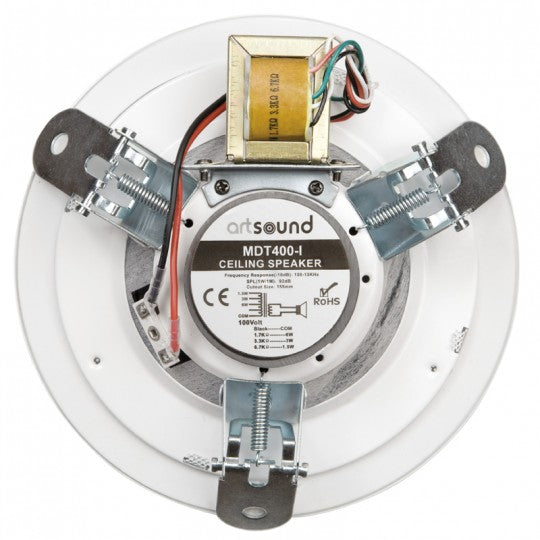 MDT400-I | 4" inwall loudspeaker 100V