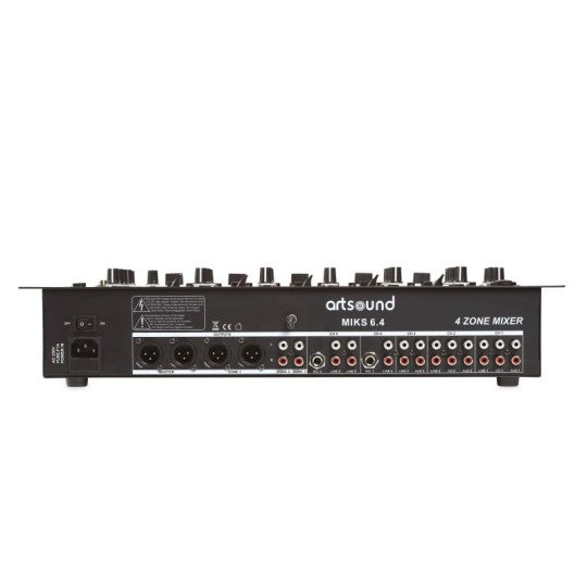 MIKS6.4 | 4 Zone Audio Mixer