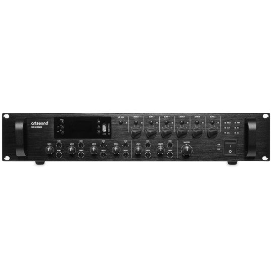 MX-2406M | Mixer amplifier 6 zones 100V, 240W