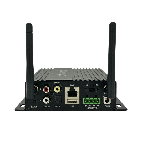 SMARTHYDE | single zone multiroom amplifier 2x50W